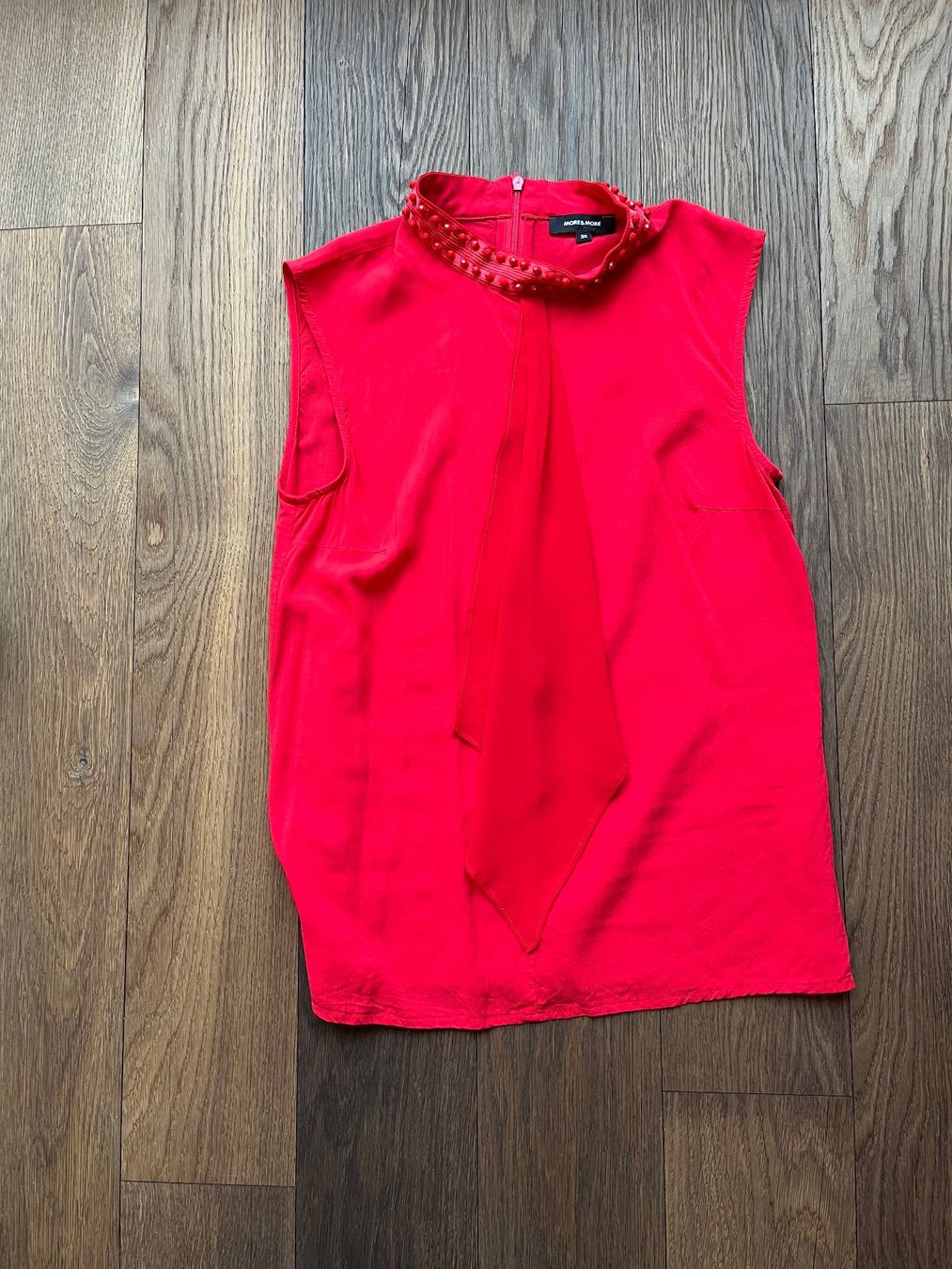 More & More Tops: More&More Top Bluse Shirt rot 36 – Gebraucht aus Affoltern am Albis von Blackrhythm 4