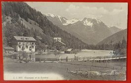 Champex 1920 - et le Combin