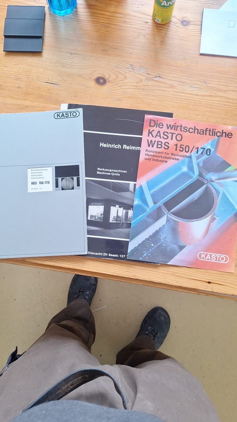 Seghe: KASTO Parallelschnitt Metallsäge – Usato da Wädenswil venduto da Frosch33 6