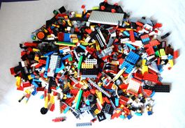 2,5  Kilo Lego Technic und diverse mit 10 Minifguren
