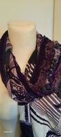 ***Grosses Foulard*** mit Zotteln