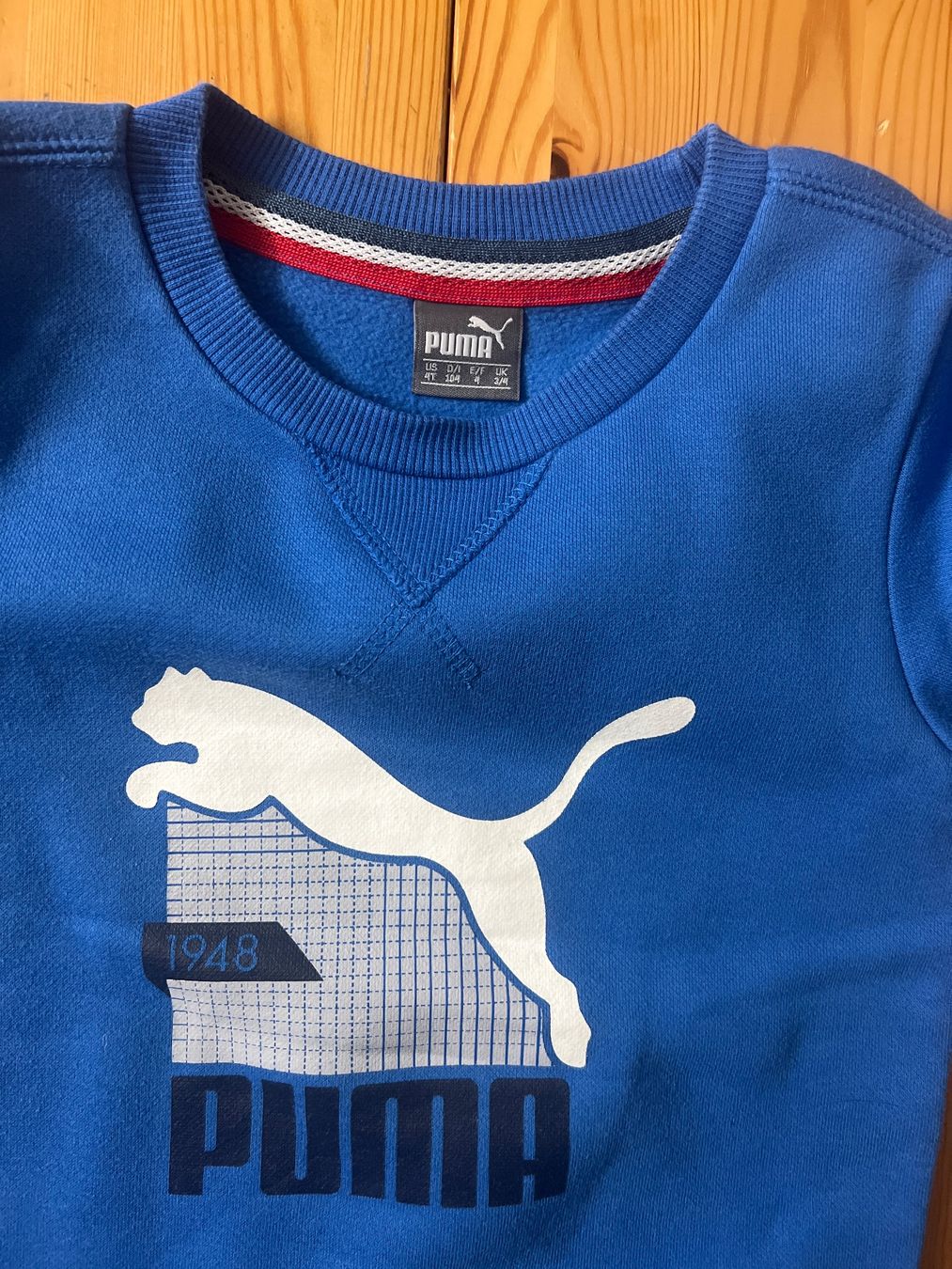 Puma Maglioni & Felpe: Puma Pullover Blau Grösse 104, neuwertig – Usato da Basel venduto da friceberg2 2