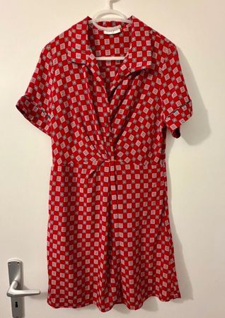 Sandro Paris Seide Kleid Grösse 36/38