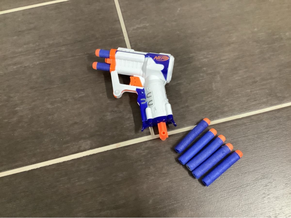 Nerf Giocattoli: Nerf N-Strike Elite Triad EX-3 – Usato da Brugg AG venduto da Sweety_pie 1
