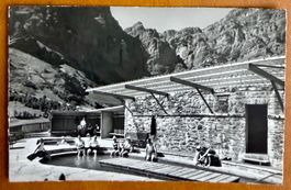 Leukerbad - Fussbad - Animation 1959