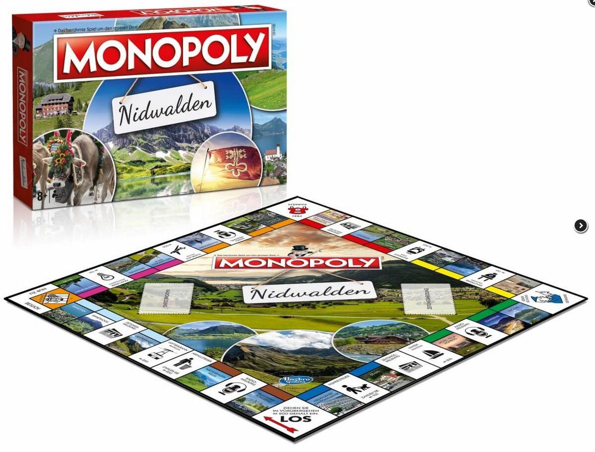 Giochi: Monopoly Nidwalden – Nuovo e nell'imballaggio originale da Oensingen venduto da Liquidations-Shop 1