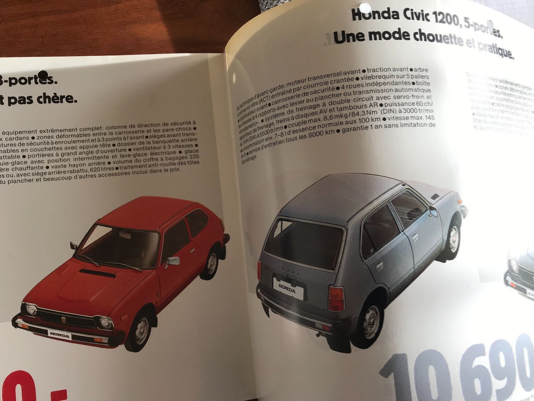 Honda Dokumente: Honda Prospekt – Gebraucht aus Balterswil von Jeko1967 4