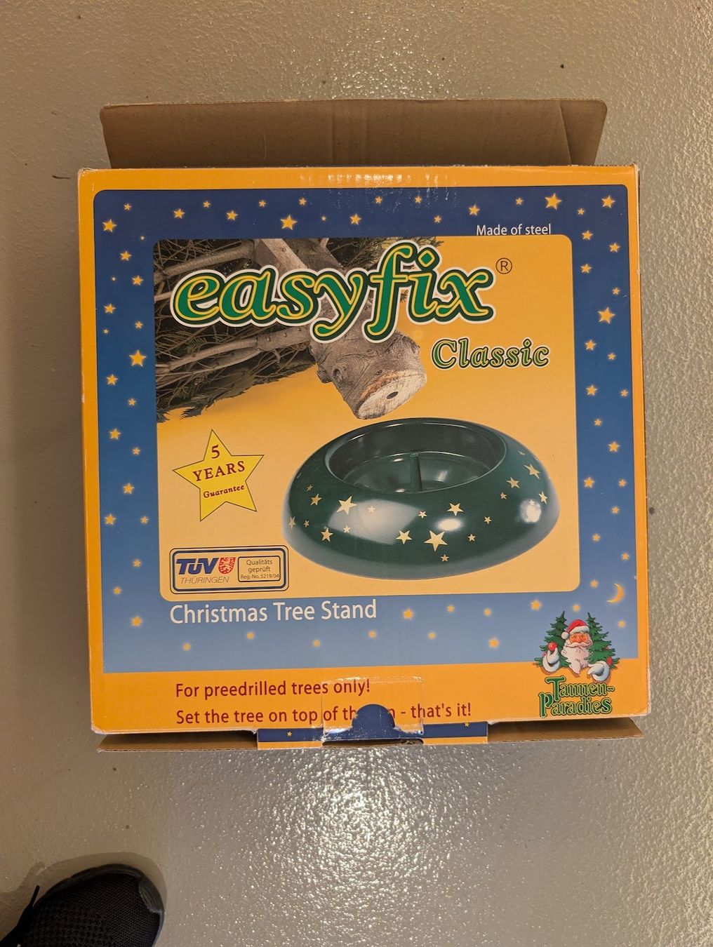 Basi per albero di Natale: Easyfix Christbaumständer Classic, Stahl - Neuwertig! – Usato da Hurden venduto da stickytofu