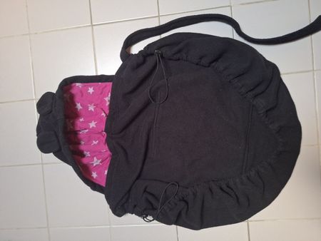 Cape aus Fleece für Babytrage
