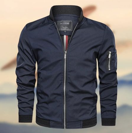 Damen & Herren MARIUSA Bomberjacke blau Gr. S NEU OVP