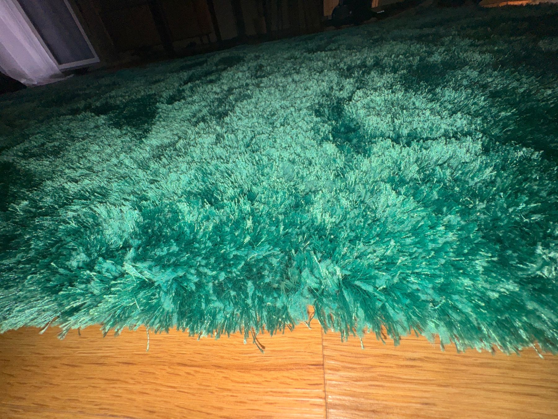 Teppiche: Hochfloorteppich - Emerald Grün - 3x2 Meter – Gebraucht aus Hinwil von tas_skp5 2