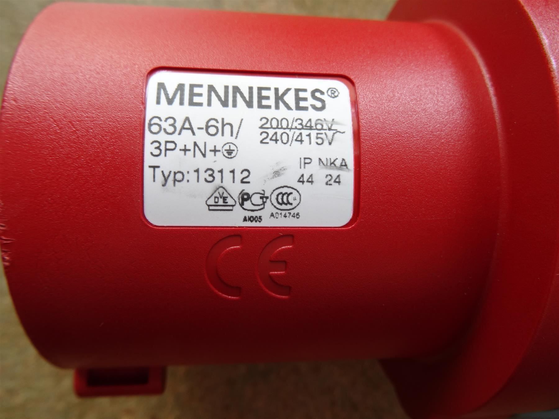 Mennekes Spine: Stecker CEE 63 ab Fr. 15.-- – Usato da Lupfig venduto da JUTA09 1