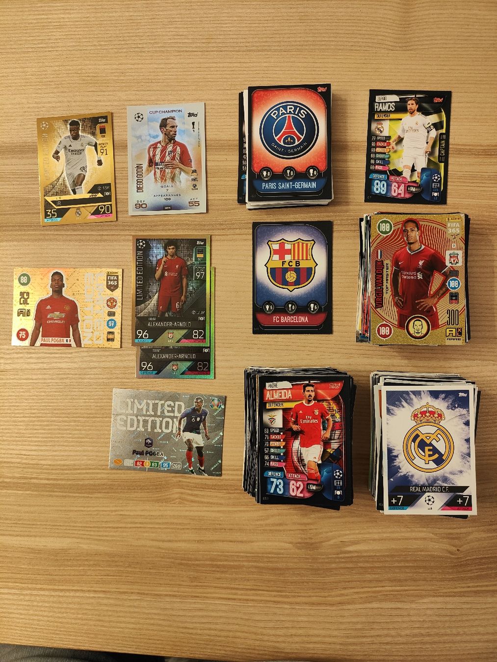 Topps Sammelbilder & Trading cards: Match Attax Fussball Karten Sammlung diverse – Gebraucht aus Emmen von Mocck