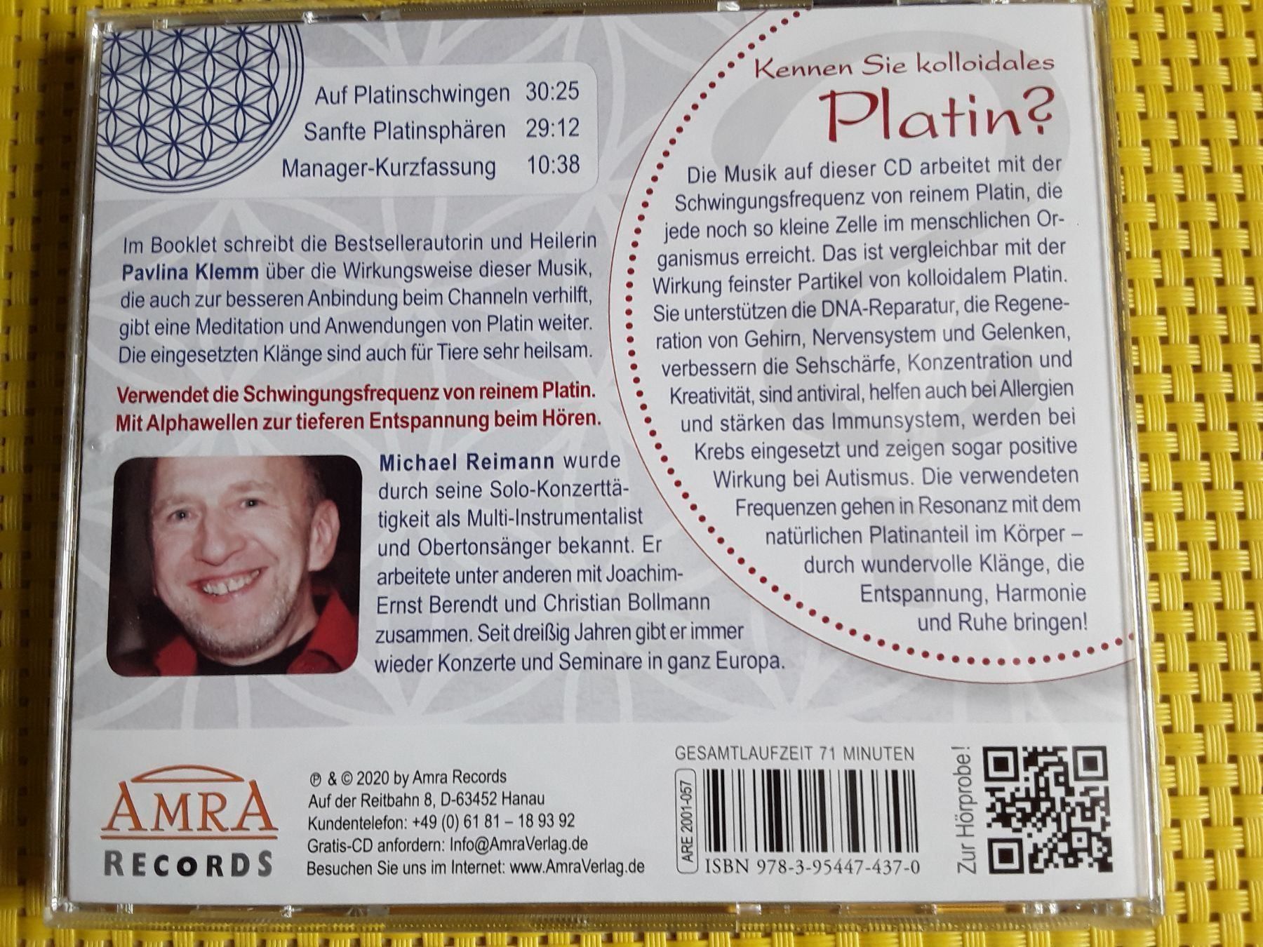 CD: CD - Kolloidales Platin – Nuovo e nell'imballaggio originale da Rebstein venduto da Buchsi03 1