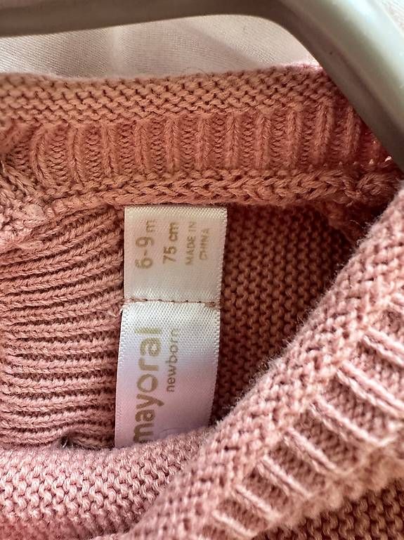 Mayoral Vestiti & Gonne: MAYORAL Kleid 2in1 Strickpullover & Rock Blumen Gr 74 – Usato da Meilen venduto da JuliaFantasma 2