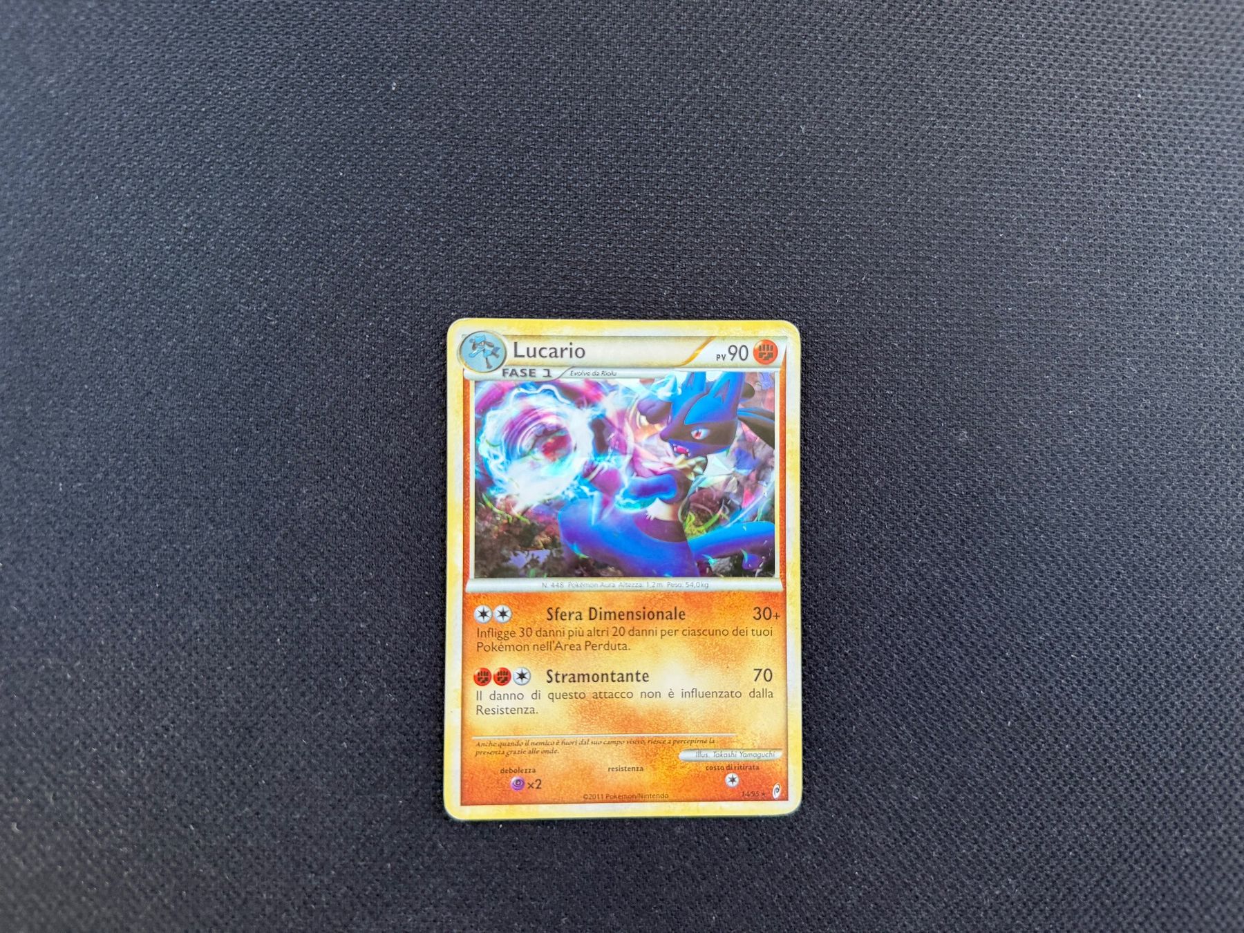 Pokémon Carte collezionabili: Lucario 14/95 – Usato da Zürich venduto da mountainwizard00