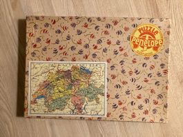 Penelope Holzpuzzle Schweizerkarte, 150 Teile