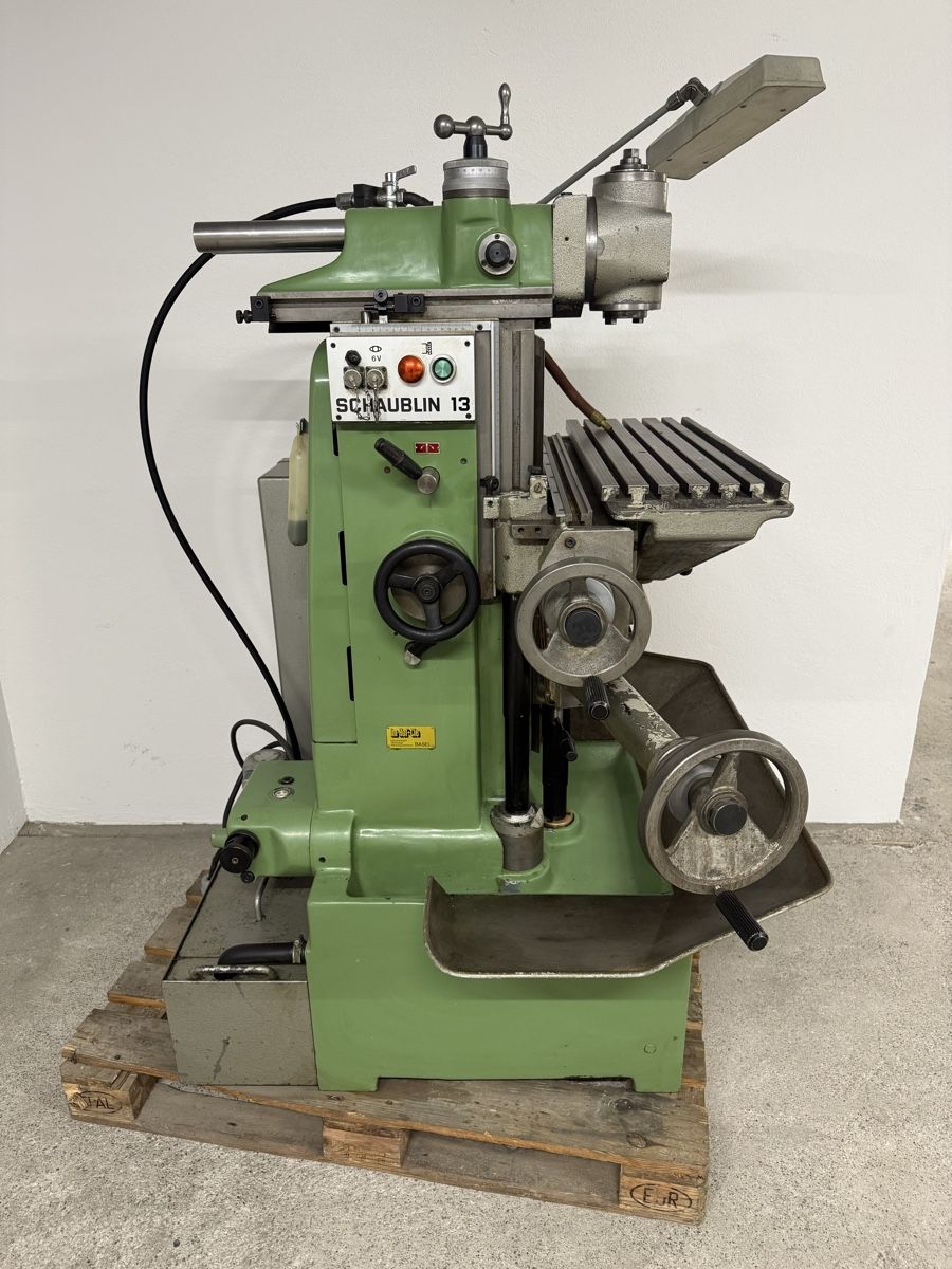 Schaublin Tutte le macchine: Fräsmaschine Schaublin 13 – Usato da Sirnach venduto da S54Power 1