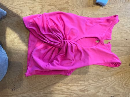 Top rose fuchsia taille S