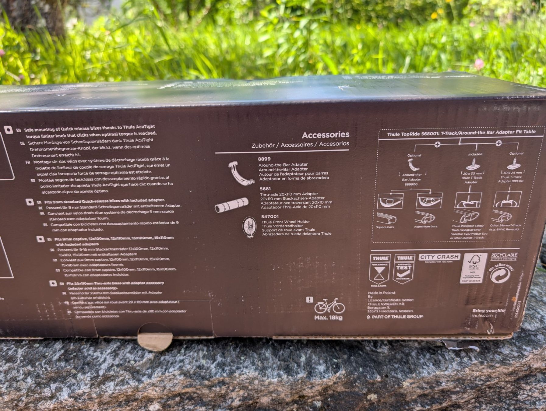 Thule Portapacchi: THULE TopRide 568 – Nuovo e nell'imballaggio originale da Zürich venduto da Sashimi8 5