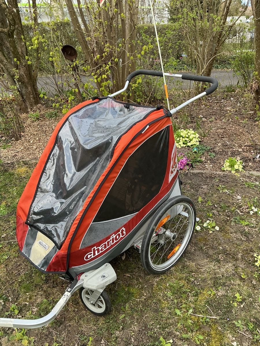 Thule Anhänger: Chariot Veloanhänger Corsaire 2 für 2 Kinder. – Gebraucht aus Münchenbuchsee von Schopper75 1