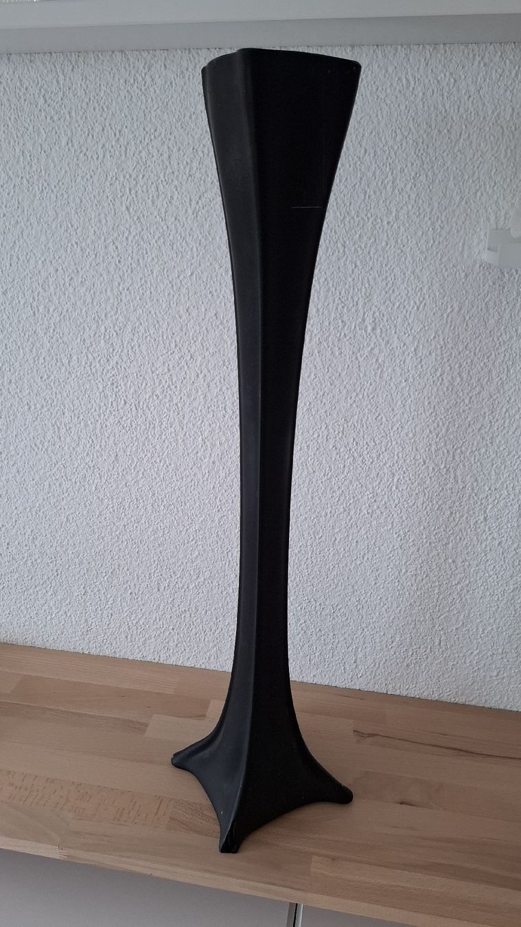 Vasen & Gefässe: Schwarze, hohe Vase, stilvoll, 72cm, – Gebraucht aus Emmen von Tigerlady 2