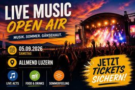 2 Stehplatz-Tickets NRJ Energy Air 2026 Luzern Allmend