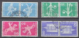 CH-Kehrdruck 1960 Serie Postgeschichte ,gestempelt