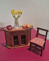 Möbel Set mit Zubehör für Puppenhaus/Puppenstube