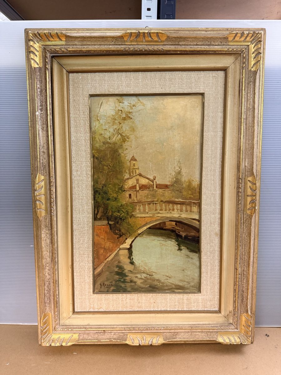 Gemälde: Ölgemälde - G. Rocca – Gebraucht aus Solothurn von NUVICO