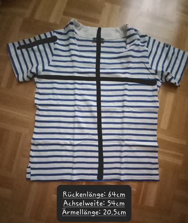 Armor Lux Shirt Gr. 4 in blau-weiss gestreift
