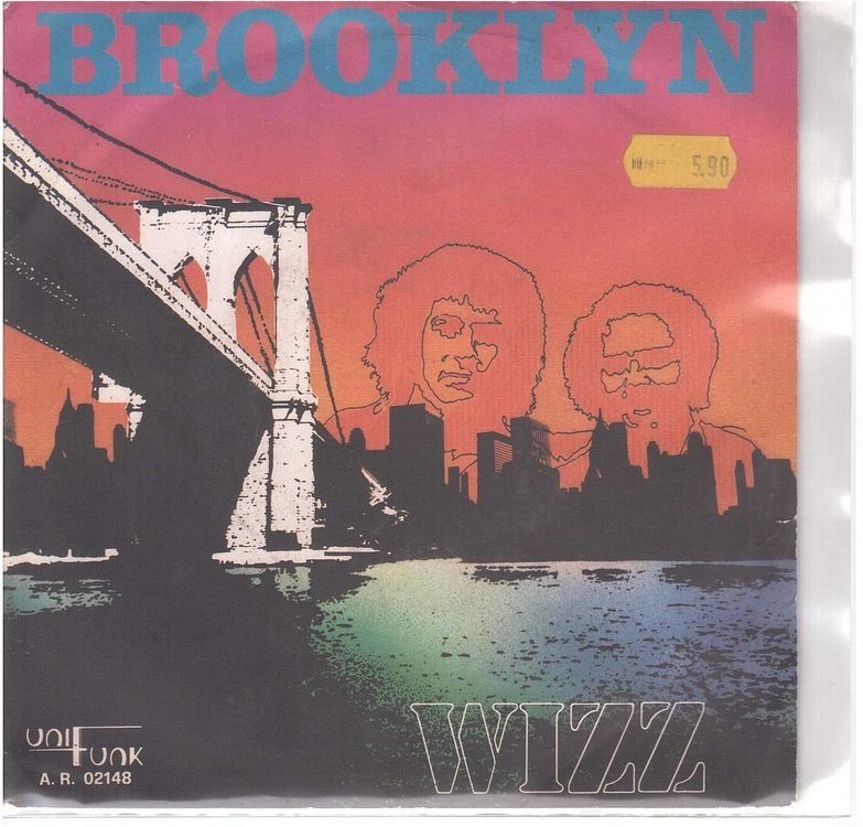 Dischi in vinile: Wizz  --  Brooklyn   Single7 – Usato da Oberwil (Dägerlen) venduto da thespecials