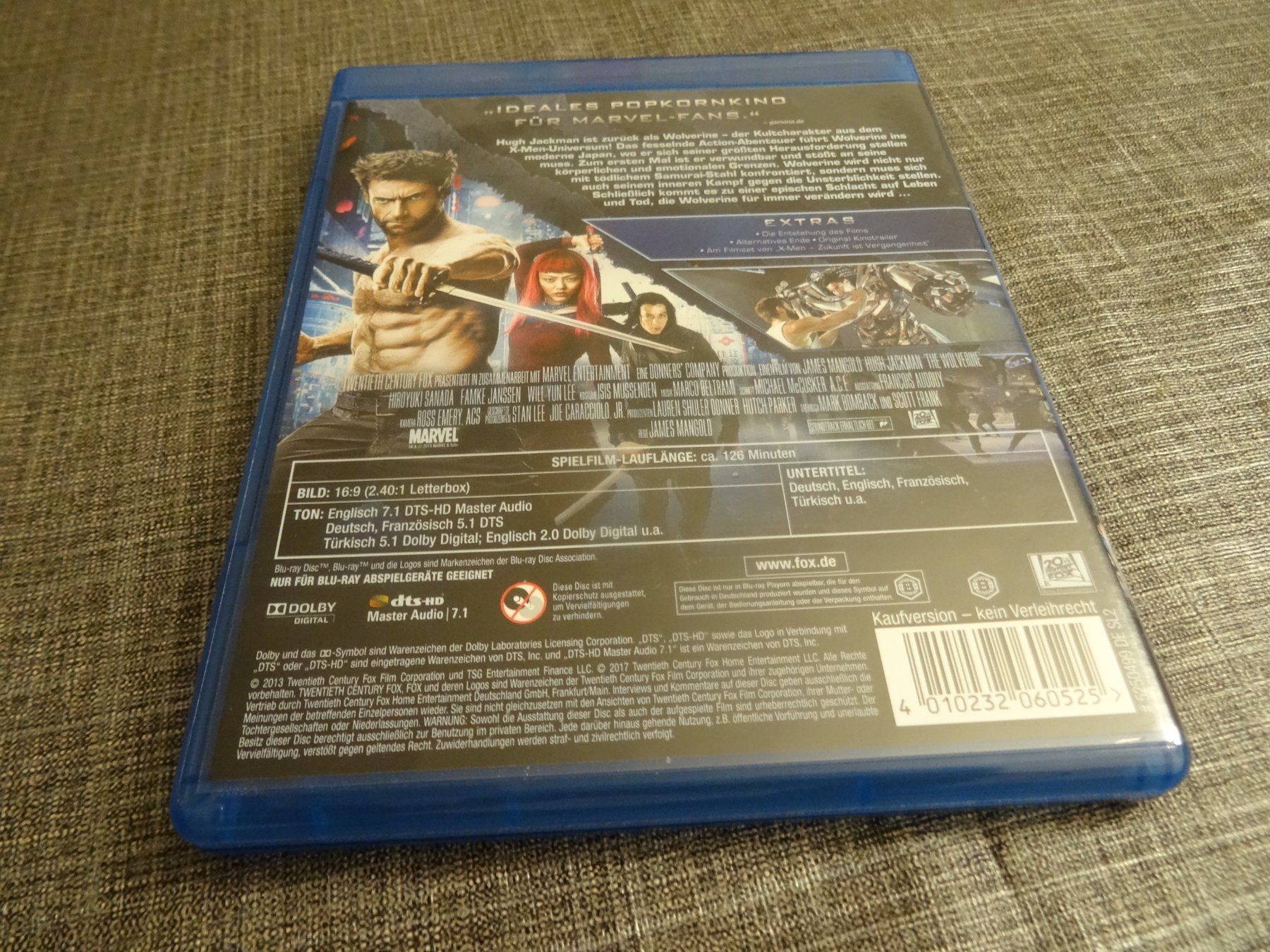 Alle DVDs: Wolverine - Weg des Kriegers (Blu-ray) – Gebraucht aus Olten von Disc-Verkauf 2