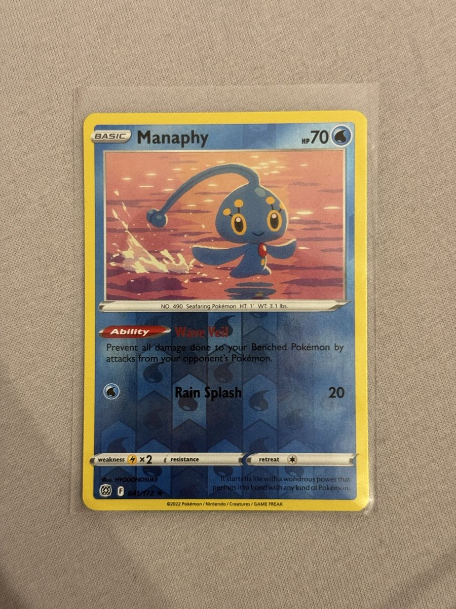 pokemon manaphy card Manaphy [MD main image 0