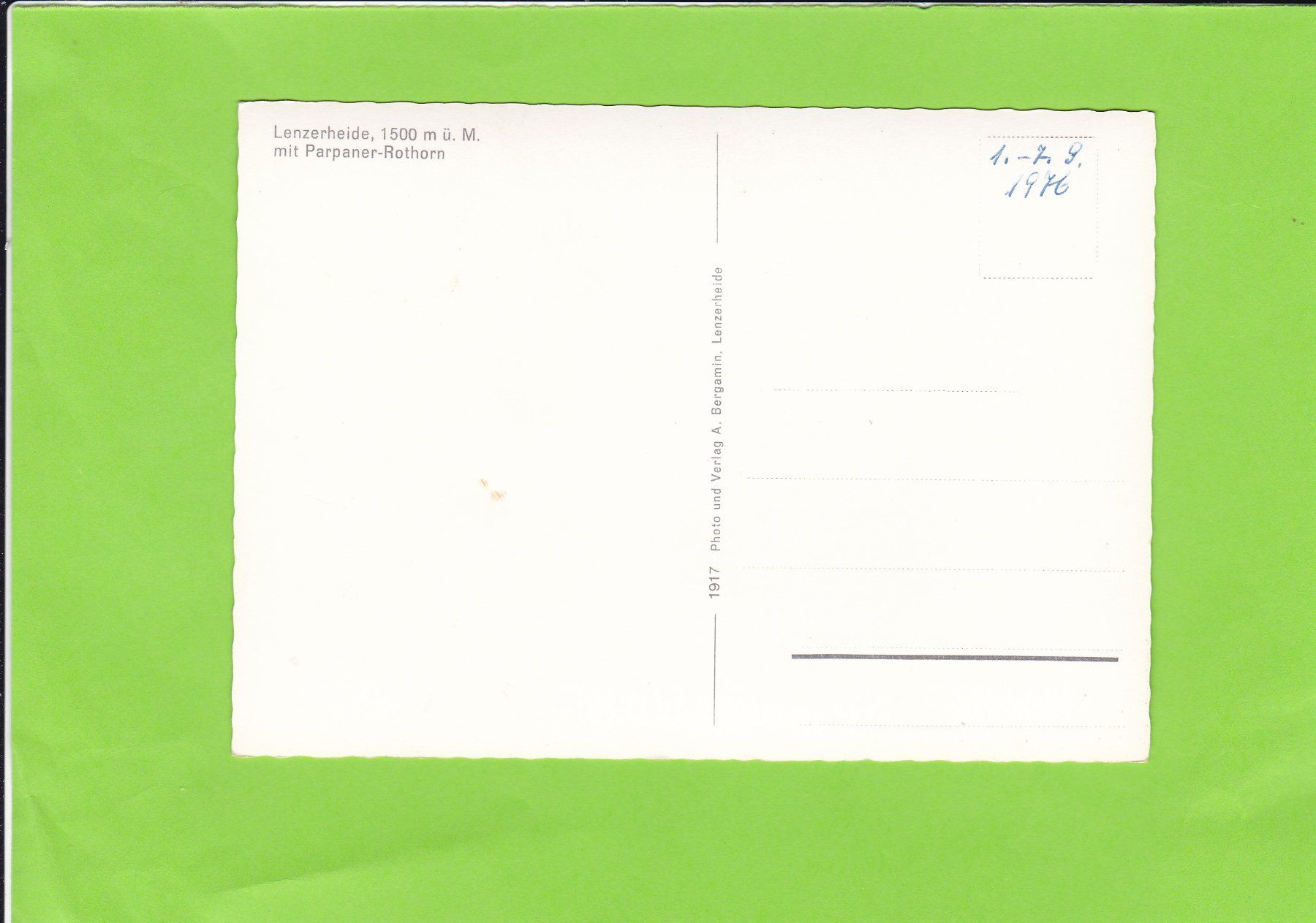 Cartes postales: Lenzerheide – D'occasion à St. Peterzell par neckertal 1