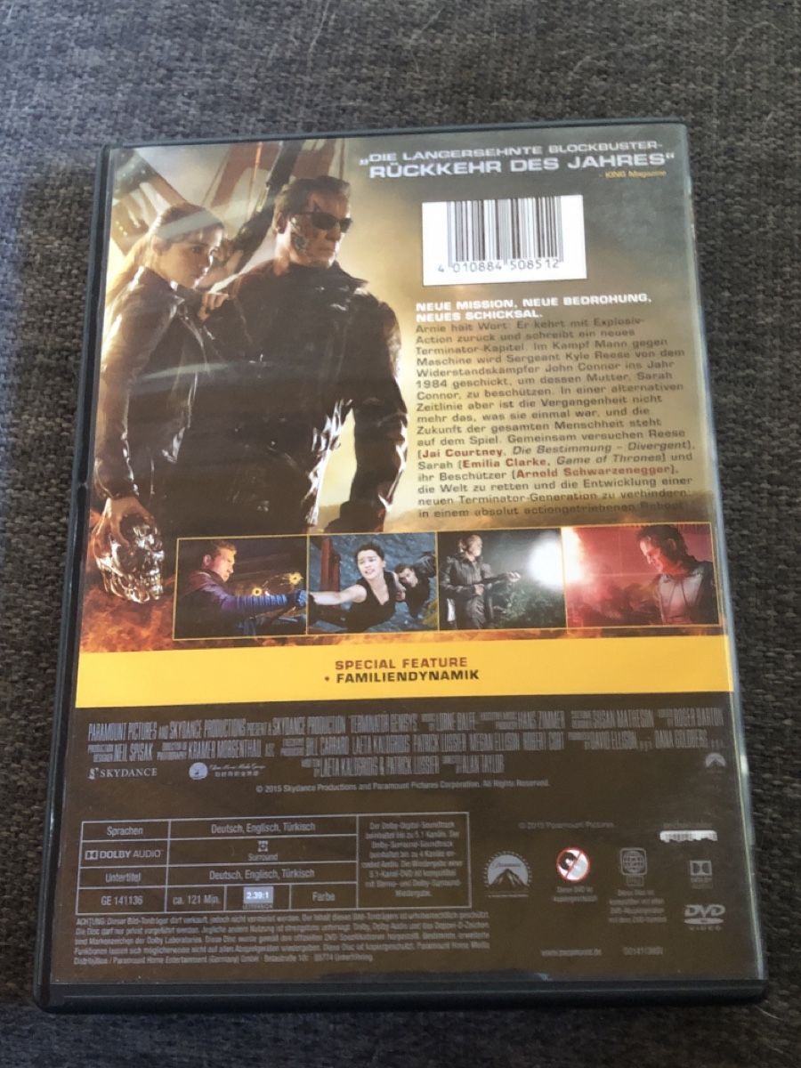 Tutti i DVDs: DVD, TERMINATOR – Usato da Balsthal venduto da Katzenfan99 2