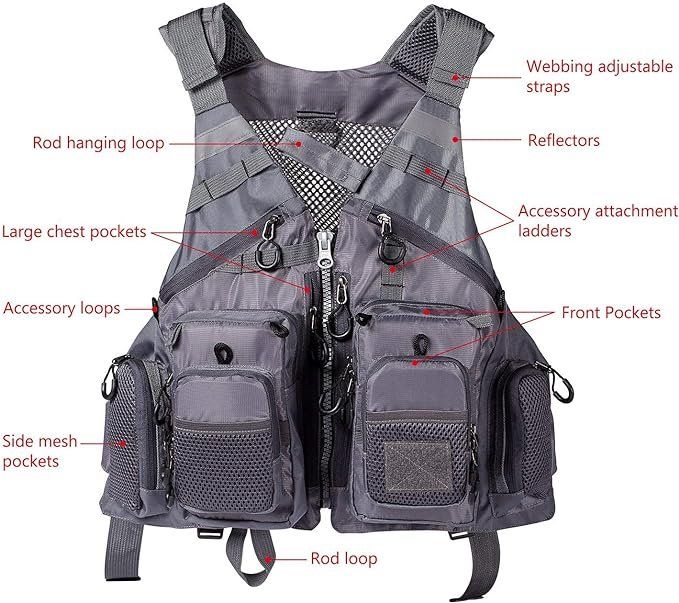 Gilets & Westen: Multifunktionale Weste Angelweste – Neu und originalverpackt aus Châtelaine von topshop.switzerland 3