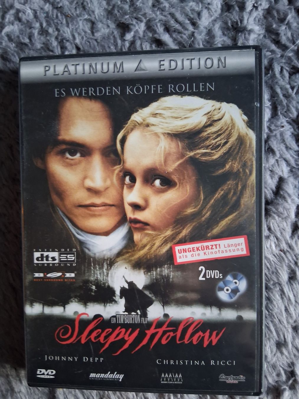 Tutti i DVDs: SLEEPY HOLLOW     DVD – Usato da Wetzikon ZH venduto da Ramones01