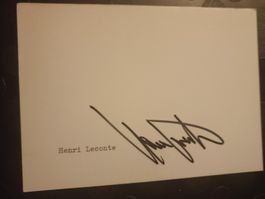 Henri Leconte - FRA Tennis - persönlich gesammelt