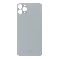 Rückglas iPhone 11 Pro Max HQ Weiss mit Logo