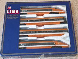 LIMA Golden Series: SNCF TGV Schnellzug Set - H0 - 4-Teilig