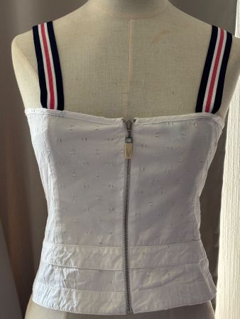 Top bustier blanc  VERSACE SPORT Taille S...