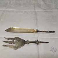 Versand möglich! Antikes Besteck,Gabel, Messer ohne Griffe