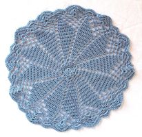 Tischwäsche Hellblau , Durchmesser ca. 29.5 cm