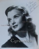 Dorris Bowdon (1914-2005) Schauspielerin - Autogramm
