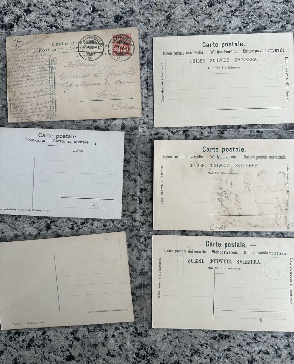Cartes postales: Lot 6 Lithos Appenzell – D'occasion à Wettingen par Phibras 1