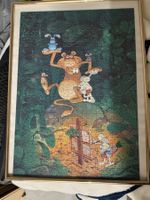 Gerahmtes Zenario Puzzle "Der Maler" - Top Zustand!