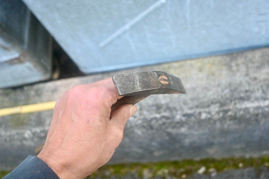 Alle Werkzeuge: antiker Sickenhammer punziert 78 länge 28cm – Gebraucht aus Pfaffhausen von mono_rec 8