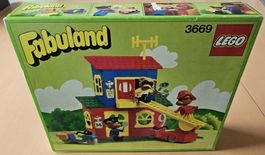 Lego Fabuland 3669 - Feuerwehrstation (1982)