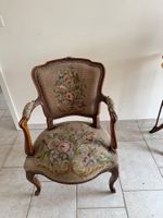 Antiker Gobelin Stuhl
